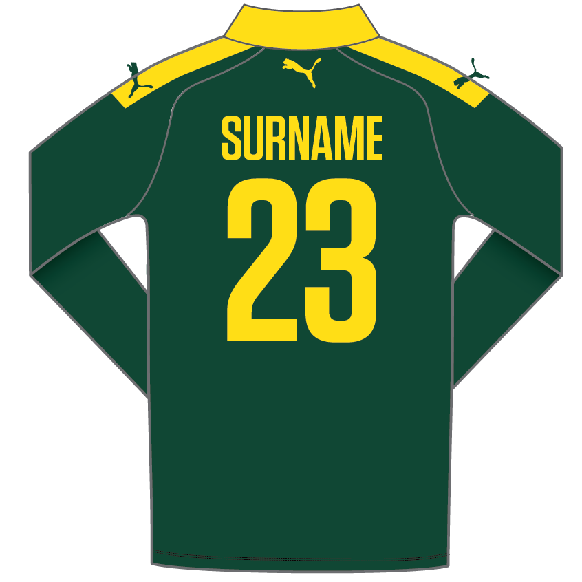 GICC Senior Green Playing Shirt - Long Sleeve