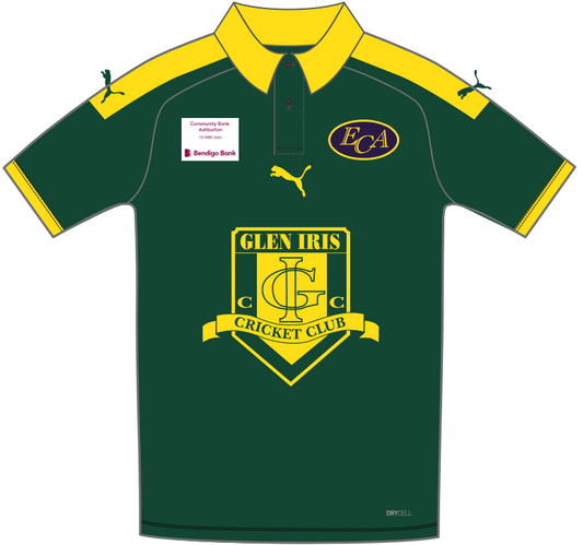 GICC Junior Green Playing Shirt