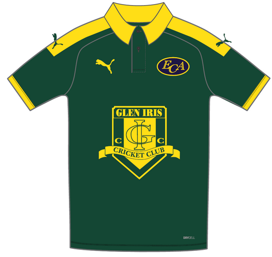 GICC Senior Green Playing Shirt - Short Sleeve